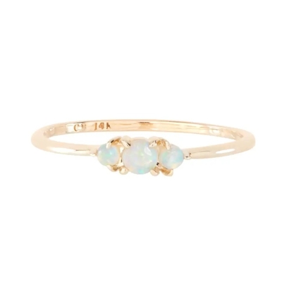 925 anillos plateados de la joyería de las mujeres de Opal Rings For Women Wholesale del oro amarillo de Sterling Silver 14k