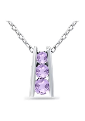 Regalo pendiente flotante de plata de la aguamarina del solitario para los hombres de las mujeres