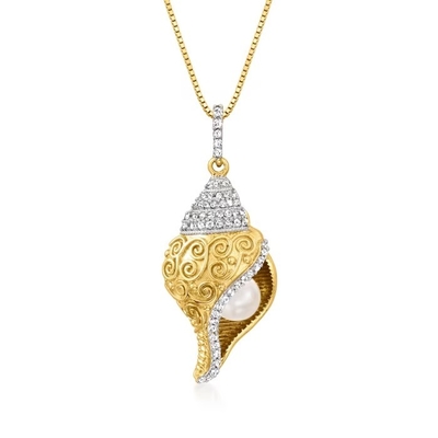 Colgante de cristal de las estrellas de mar de Murano del italiano en el oro 18kt sobre Sterling