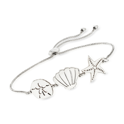 Oro de Ross Simons Sea Life Bracelet With 18kt sobre Sterling Silver