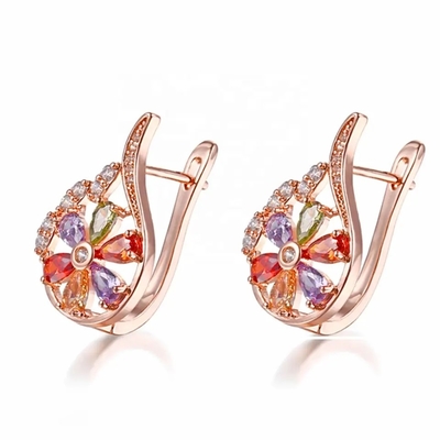 El Baguette de Sterling Silver Rainbow CZ de la venta al por mayor 925 empiedra la joyería del partido de Ring Multicolor Zircon Ring For