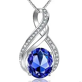 El óvalo del halo de 925 Sterling Silver Ring Pendant Earring forma sistemas de la joyería de Tanzanite