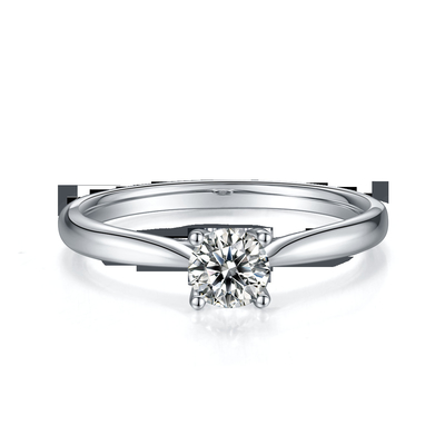 925 anillos de compromiso de Sterling Silver Jewelry Diamond Moissanite prometen los anillos para las mujeres