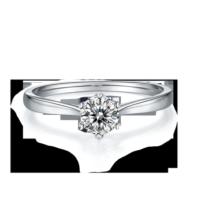 0.5ct forman el anillo de Diamond Jewelry With Silver Women del laboratorio de Hexgonal