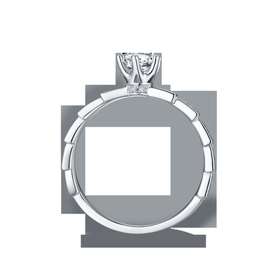Moissanite blanco anillo único de Sytle y de Sapphire Platineve Diamonds Jewelry Women