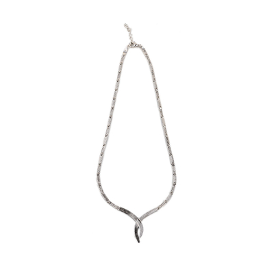 925 con el modelo único de Sterling Silver Greek diseña el collar redondo del meandro del ópalo de Bule