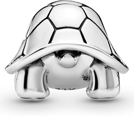 Encanto de la gota de la circona de PANDORA Jewelry Twinkling Turtle Cubic en Sterling Silver