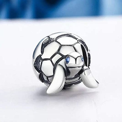 Los animales de ABAOLA encantan el ajuste Pandora Charms Bracelet de 925 de Sterling Silver del ANIMAL DOMÉSTICO gotas del encanto y el collar