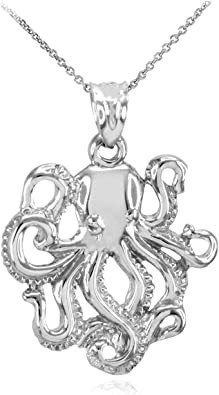 Colgante del collar de Sterling Silver High Polished Seashell con 18&quot; cadena de la caja