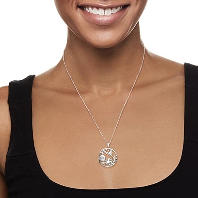 Collar pendiente de Ross-Simons Sterling Sea Life Bead Charms para las mujeres