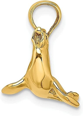 Ross-Simons 0,25 ct. t.w. Negro Diamond Accent de Diamond Seahorse Pendant Necklace With en el oro 18kt