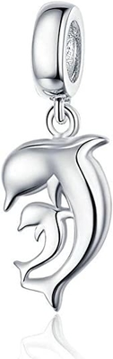Gotas animales preciosas de plata esterlinas del encanto de la serie de NINGAN 925 para los regalos de vacaciones diy del cumpleaños de la producción de la pulsera de las señoras