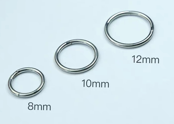 Clicker del oro blanco de Periceing, ODM del OEM de los pendientes del aro del oro 14k para el aniversario