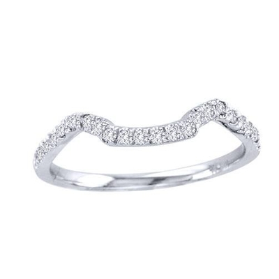 ODM blanco del color oro de 43PCS 0.43ct Diamond Engagement Wedding Rings 18K