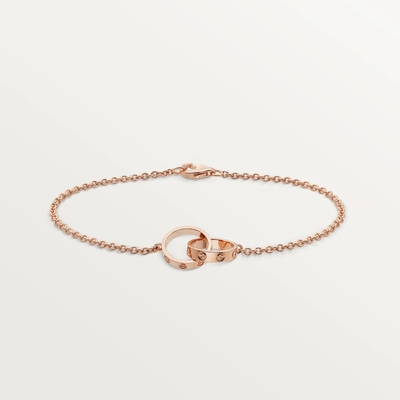 7 peso de la pulsera 3.71g de la joyería del oro sólido de la pulgada de longitud 18K para el AMOR